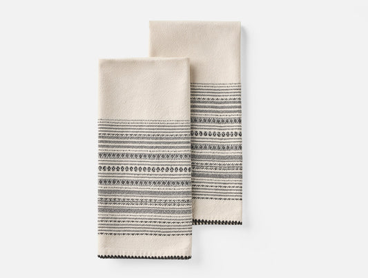 Oak Organic Hand Towel, Set of 2