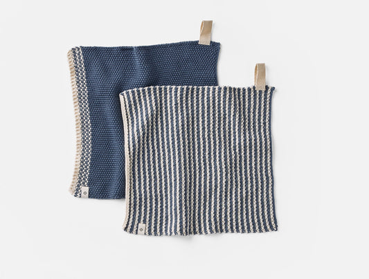 Shasta Organic Knit Dish Cloths, Set of 2